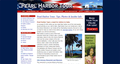 Desktop Screenshot of pearlharbortour.com